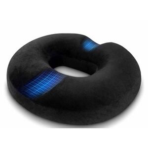 HOMCA Donut‎ Pillow for Tailbone Pain, Hemorrhoids, Memory Foam Coccyx Cushion